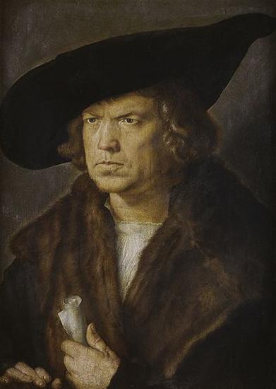 Albrecht Durer Portrait of an unknown man Sweden oil painting art